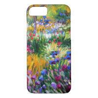 Claude Monet: Iris Garden by Giverny