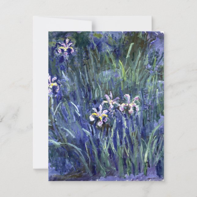 Claude Monet: Irises (Front)