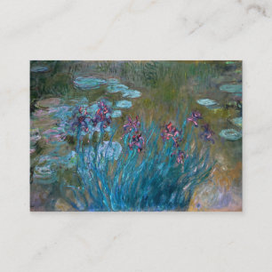 Claude Monet: Irises and Water Lilies Business Card
