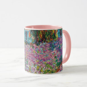 Claude Monet - Irises in Monet's Garden Fine Art Mug