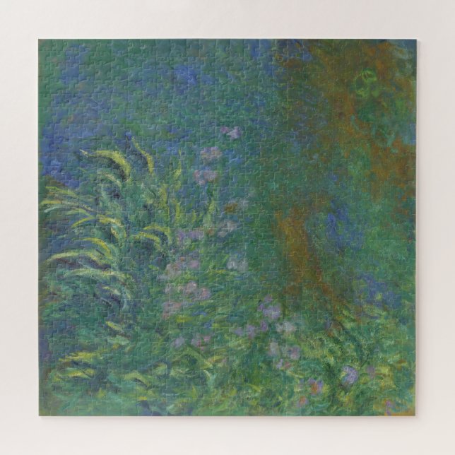 Claude Monet - Irises Puzzle (Horizontal)