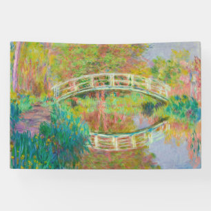 Claude Monet - Japanese Footbridge, Giverny Banner