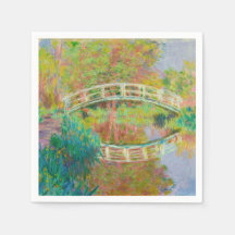 Claude Monet - Japanese Footbridge, Giverny