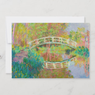 Claude Monet - Japanese Footbridge, Giverny Thank You Card
