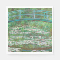 Claude Monet Japanese Footbridge. Impressionism 