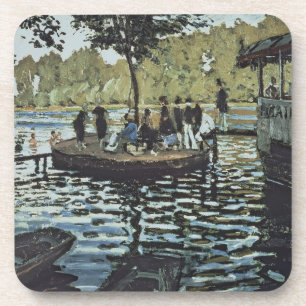 Claude Monet La Grenouillere Coaster
