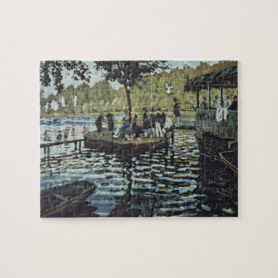 Claude Monet La Grenouillere Jigsaw Puzzle