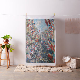 Claude Monet - La Rue Montorgueil - Paris Fabric