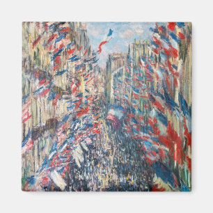 Claude Monet - La Rue Montorgueil - Paris Magnet