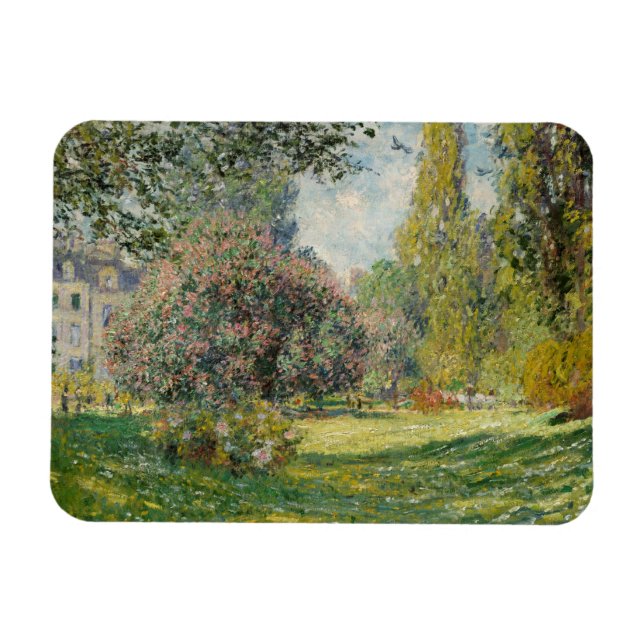 Claude Monet - Landscape: The Parc Monceau Magnet (Horizontal)