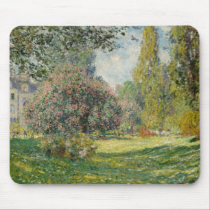 Claude Monet - Landscape: The Parc Monceau Mouse Pad