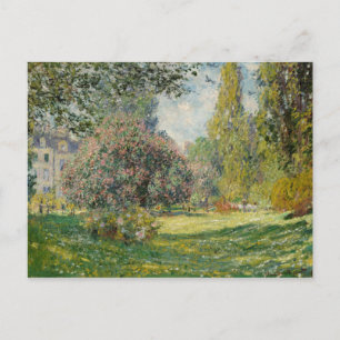 Claude Monet - Landscape: The Parc Monceau Postcard