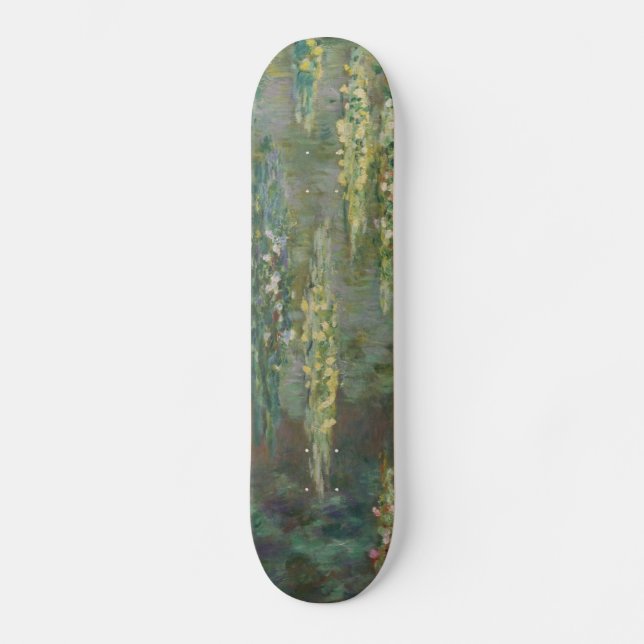Claude Monet - Le Bassin des Nympheas Skateboard (Front)