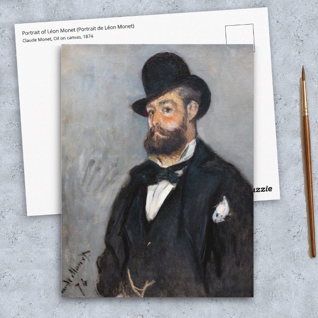 Claude Monet - Leon Monet Postcard (Creator Uploaded)