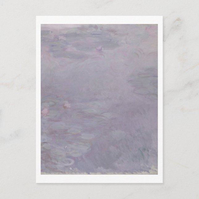 Claude Monet | Light-coloured Waterlilies Postcard (Front)