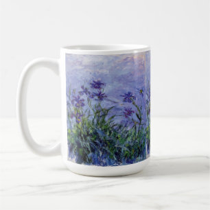 Claude Monet Lilac Irises Coffee Mug