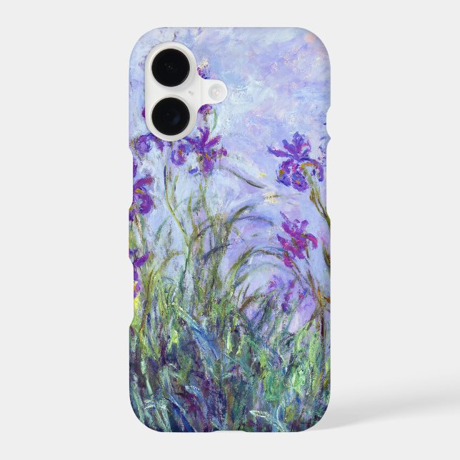 Claude Monet - Lilac Irises / Iris Mauves (Back)
