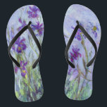 Claude Monet - Lilac Irises / Iris Mauves<br><div class="desc">Lilac Irises / Iris Mauves - Claude Monet,  1914-1917</div>