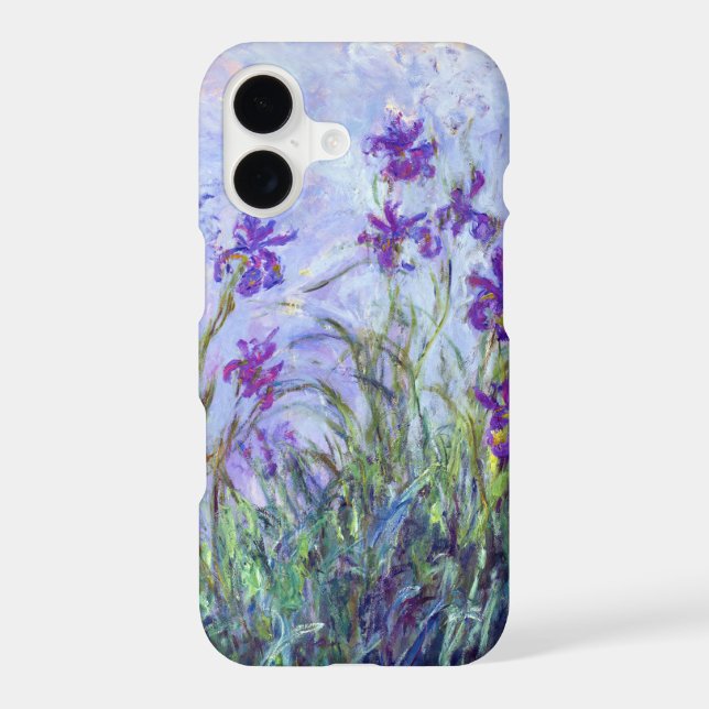 Claude Monet - Lilac Irises / Iris Mauves (Back)