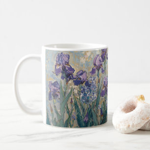 Claude Monet - Lilac Irises / Iris Mauves Coffee Mug