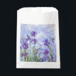 Claude Monet - Lilac Irises / Iris Mauves Favour Bags<br><div class="desc">Lilac Irises / Iris Mauves - Claude Monet,  1914-1917</div>