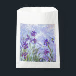 Claude Monet - Lilac Irises / Iris Mauves Favour Bags<br><div class="desc">Lilac Irises / Iris Mauves - Claude Monet,  1914-1917</div>