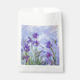 Claude Monet - Lilac Irises / Iris Mauves Favour Bags
