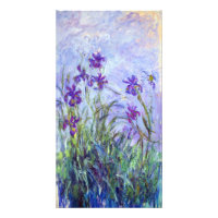 Claude Monet - Lilac Irises / Iris Mauves
