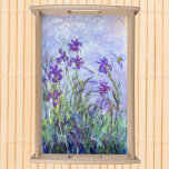 Claude Monet - Lilac Irises / Iris Mauves Serving Tray<br><div class="desc">Lilac Irises / Iris Mauves - Claude Monet,  1914-1917</div>