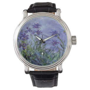 Claude Monet Lilac Irises Watch