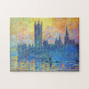Claude Monet - London Parliament in Winter puzzle