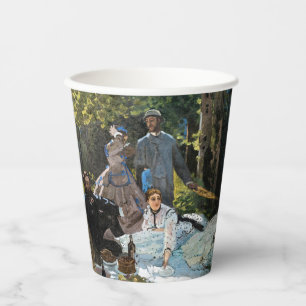 Claude Monet - Luncheon on the Grass, Right Panel Paper Cups