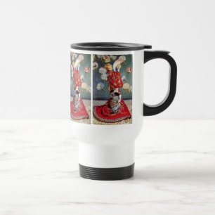 Claude Monet, Madame Monet in a Japanese costume Travel Mug