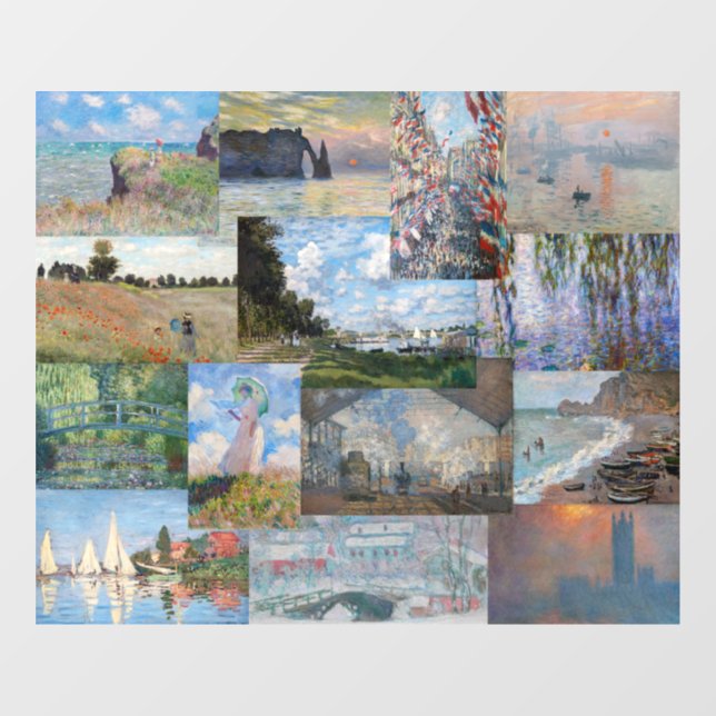 Claude Monet - Masterpieces Patchwork (Sheet)
