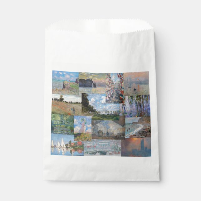 Claude Monet - Masterpieces Patchwork Favour Bags (Front)