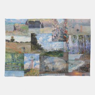Claude Monet - Masterpieces Patchwork Tea Towel