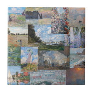 Claude Monet - Masterpieces Patchwork Tile