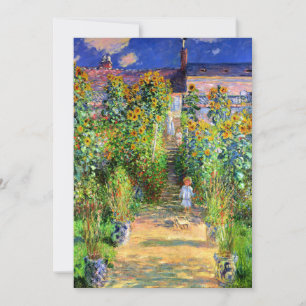 Claude Monet: Monet's Garden at Vétheuil