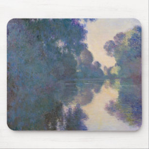 Claude Monet   Morning on the Seine near Giverny Mouse Pad