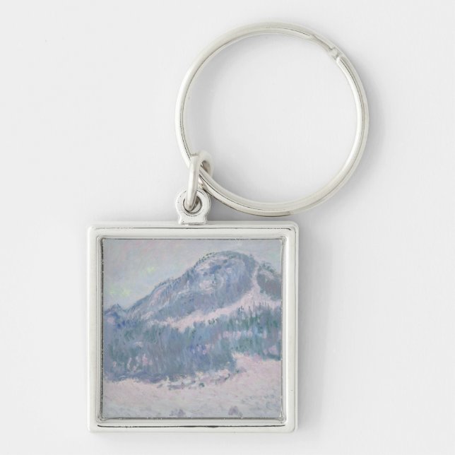 Claude Monet | Mount Kolsaas, Norway, 1895 Key Ring (Front)