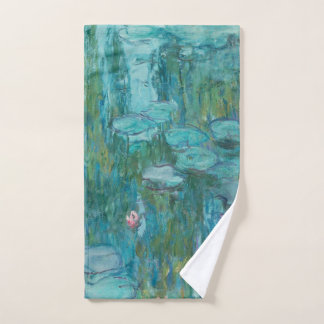 Claude Monet - Nympheas - Water Lilies Painting Hand Towel