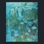 Claude Monet - Nympheas - Water Lilies Painting Poster<br><div class="desc">Claude Monet - Nympheas - Water Lilies Painting</div>