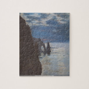 Claude Monet - ocean and sky meet puzzle