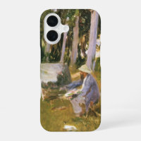 Claude Monet Painting, Edge of a Wood by Sargent