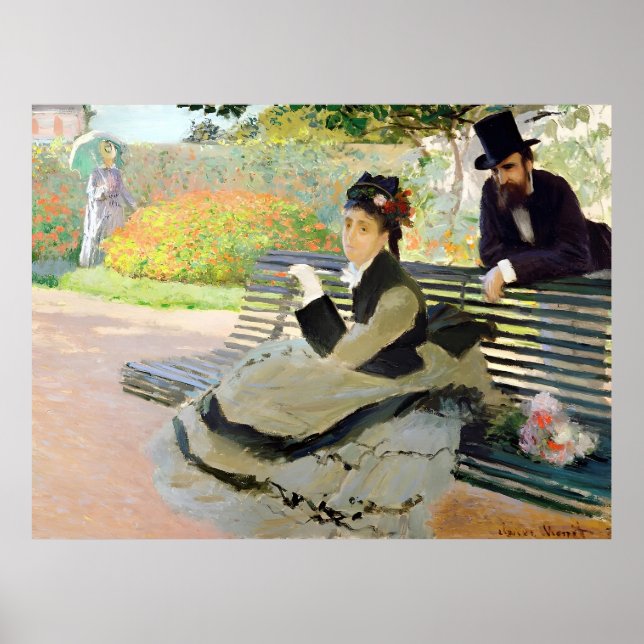 Claude Monet painting Poster (Front)