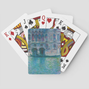 Claude Monet - Palazzo da Mula Playing Cards