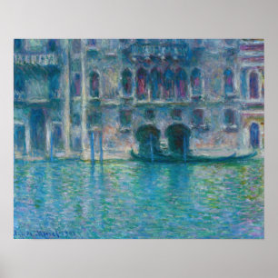 Claude Monet - Palazzo da Mula Poster