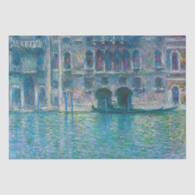 Claude Monet - Palazzo da Mula Tissue Paper (Front)