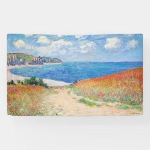 Claude Monet - Path in Wheat Fields at Pourville Banner