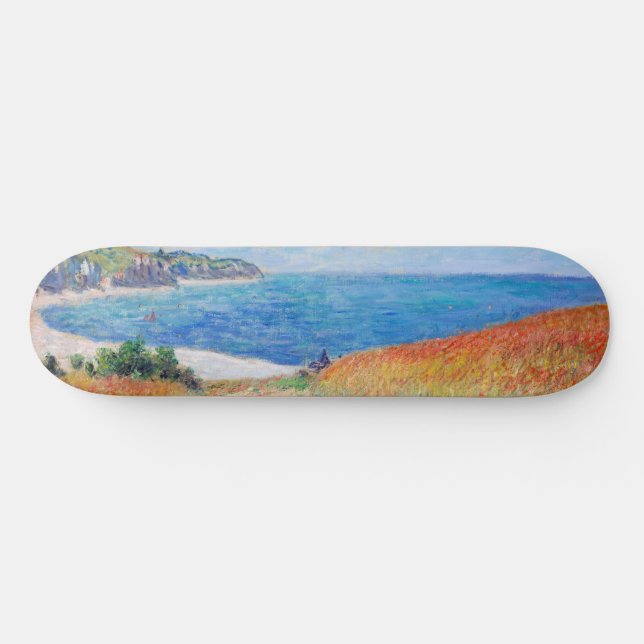 Claude Monet - Path in Wheat Fields at Pourville Skateboard (Horz)